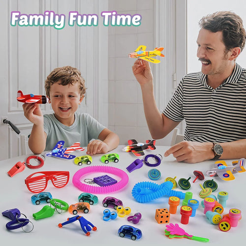 100 Pc Assorted Party Toys Set W82998