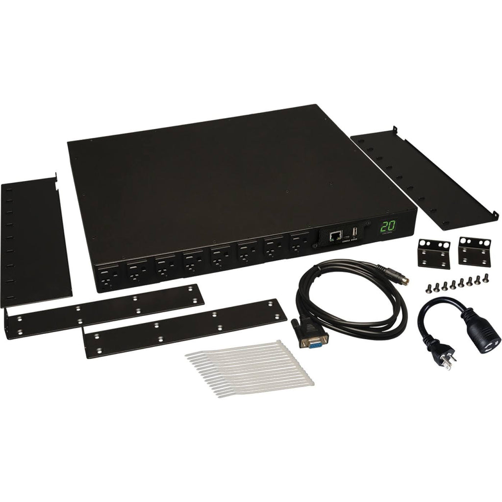 Horizontal PDU Switched 120V 1.9kW 20A 16 Outlet Rackmount PDU B475668