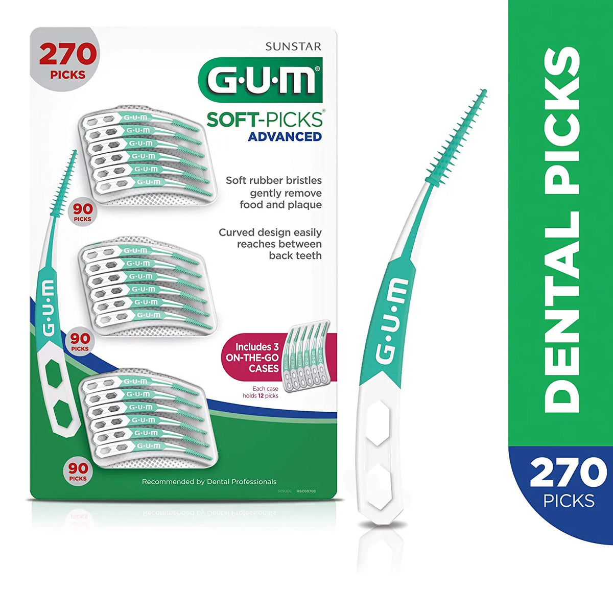 Gum Soft Picks Advanced, 270-count Z471