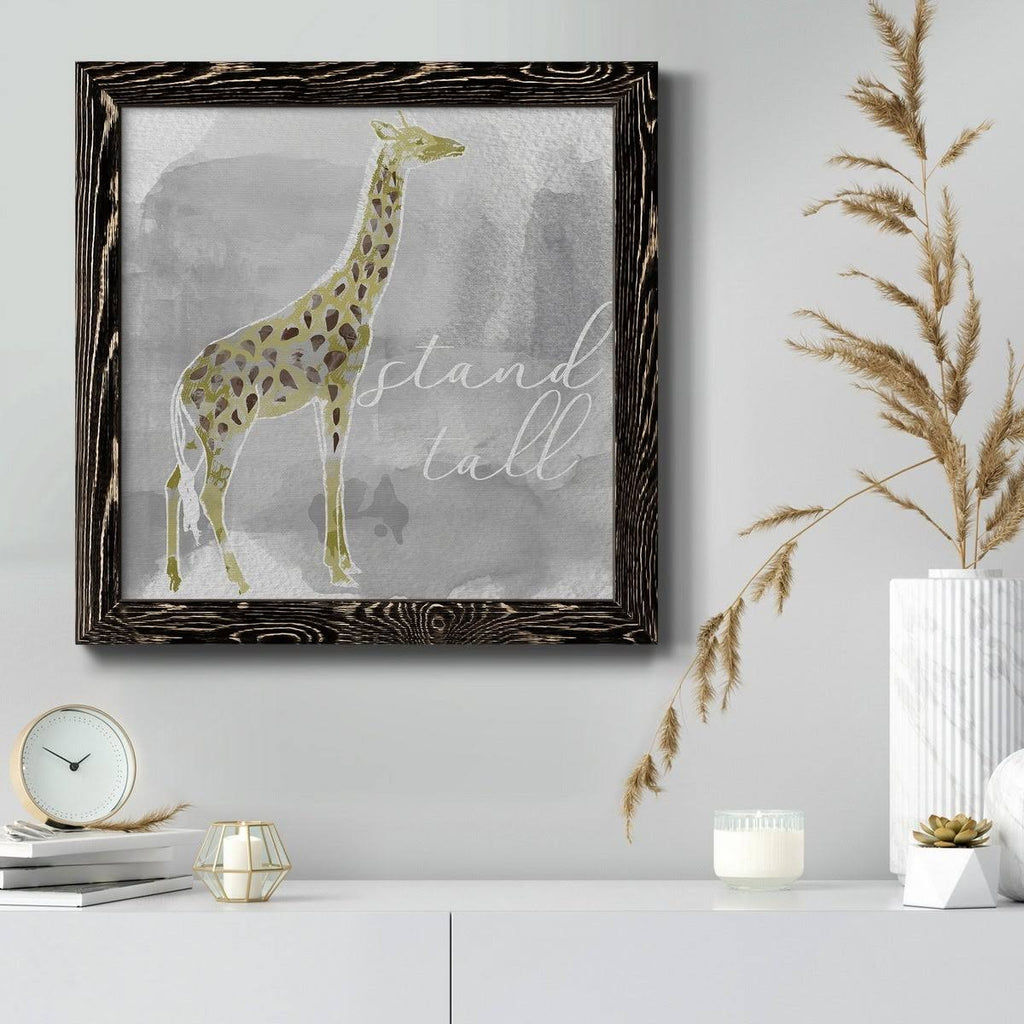 Grey Framed Canvas X44641