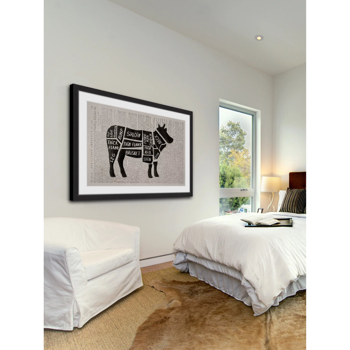 Framed Painting Print S505