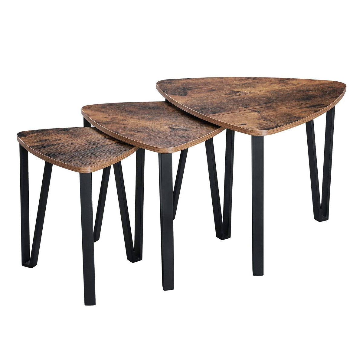 Industrial Nesting Coffee Table, Set of 3 A735060