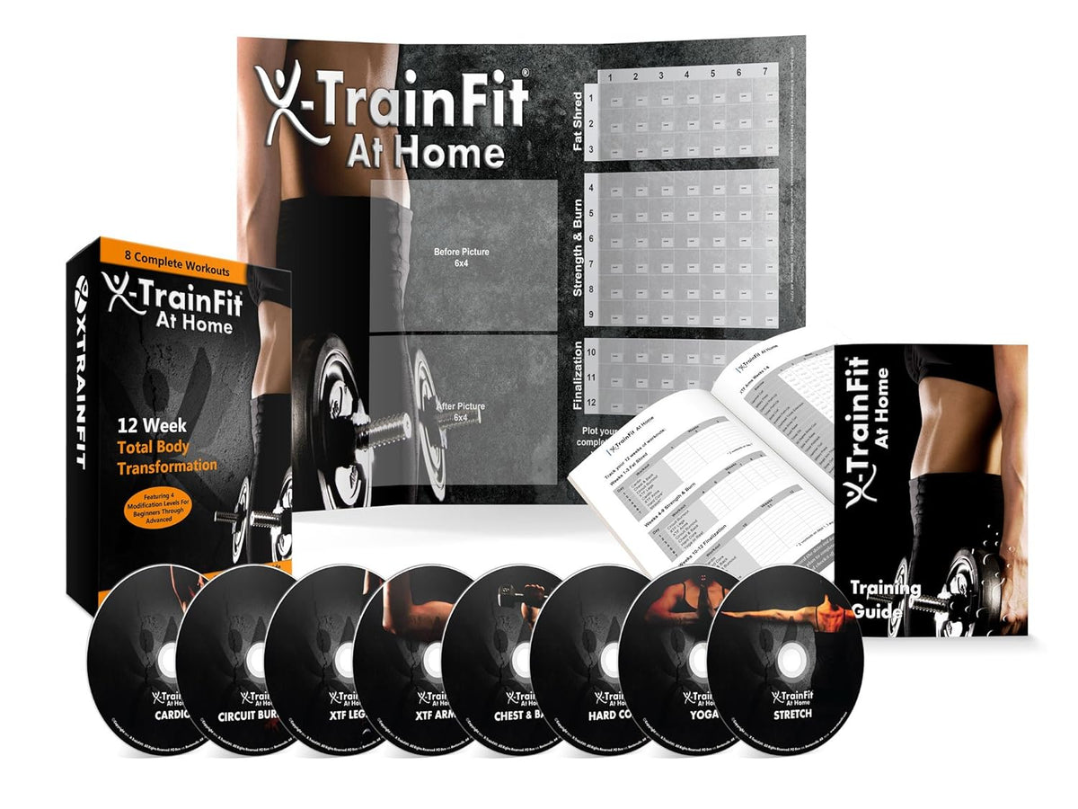 90 Day DVD Workout Program with 8 Exercise Videos K344066