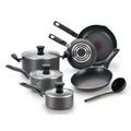 10 Piece Non-Stick Black Cookware Set M327