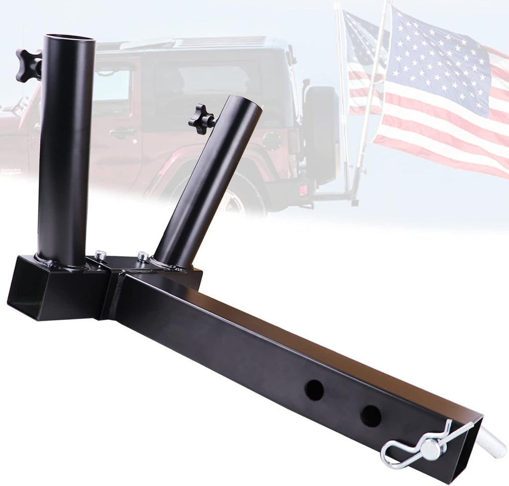 Trailer Hitch Flag Pole Holder with Bolts K465