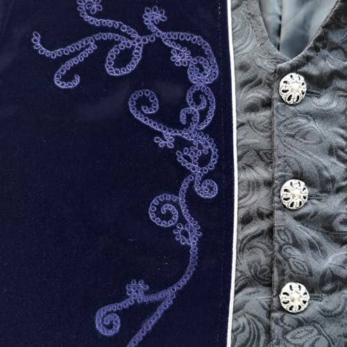 Medieval Steampunk Tailcoat Halloween Costumes Jacket G19174
