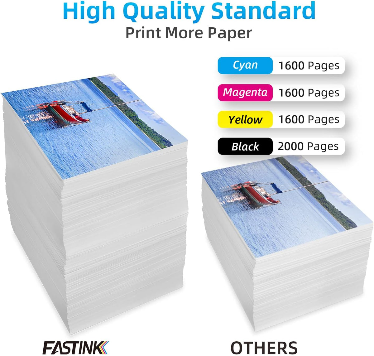 Compatible 952XL High Yield Ink Cartridges 4-Pack B6763