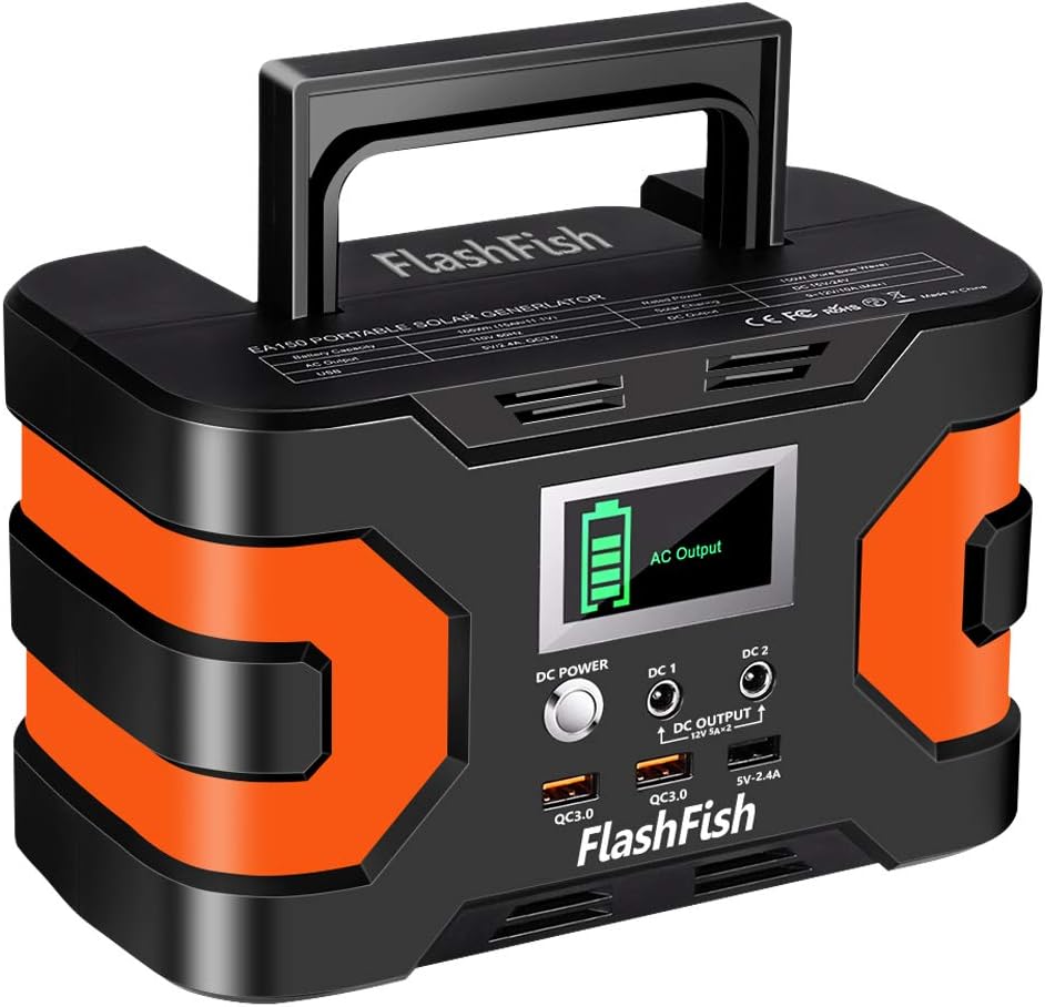 200W Peak Power Station 166Wh 45000mAh 110V 150W Lithium Battery Pack J742529