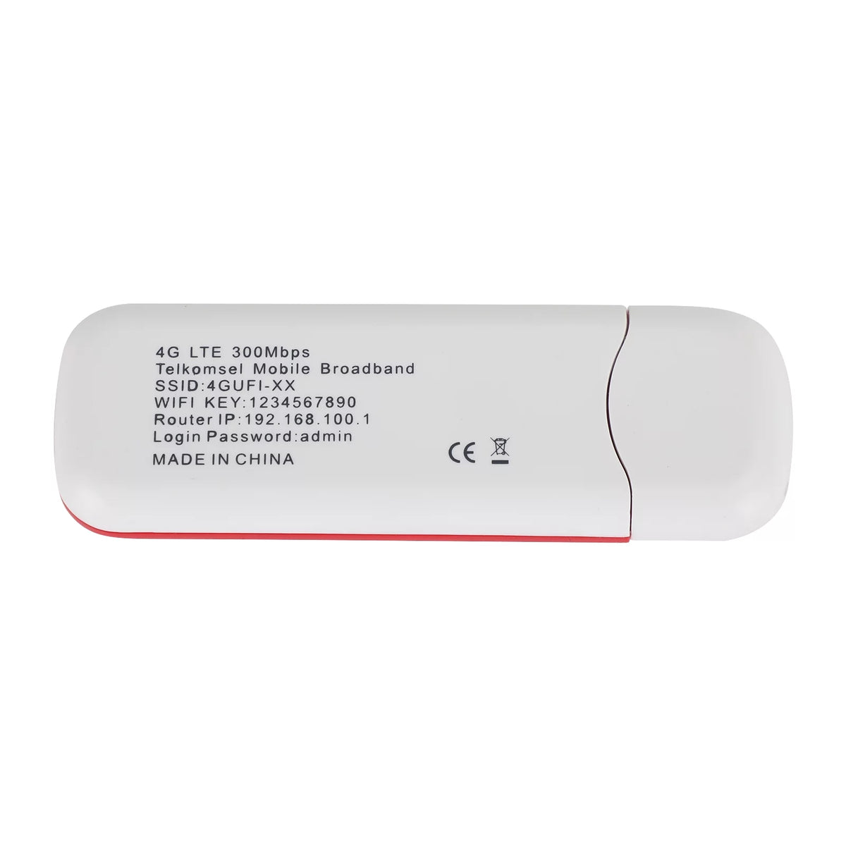 4G Unlocked Portable Hotspot Mini Wifi Router USB Modem 100Mbps LTE A101662