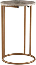 Gold Metal Accent C Table R196