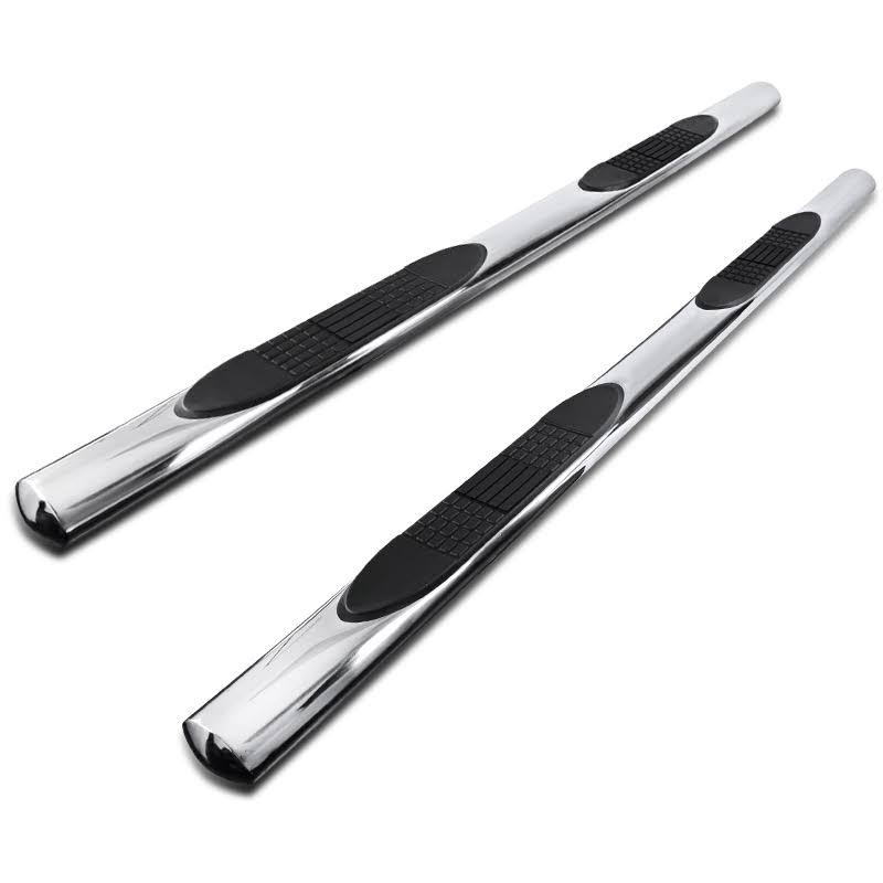 2pc Oval Side Step Bars Nerf Running Boards B6702