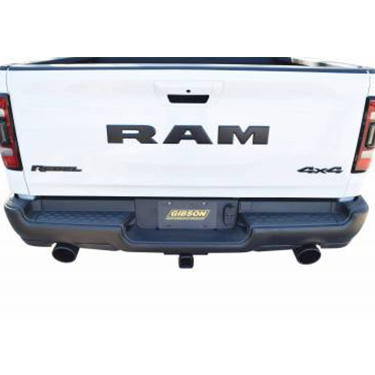 Black Cat-Back Dual Split Exhaust System R4134