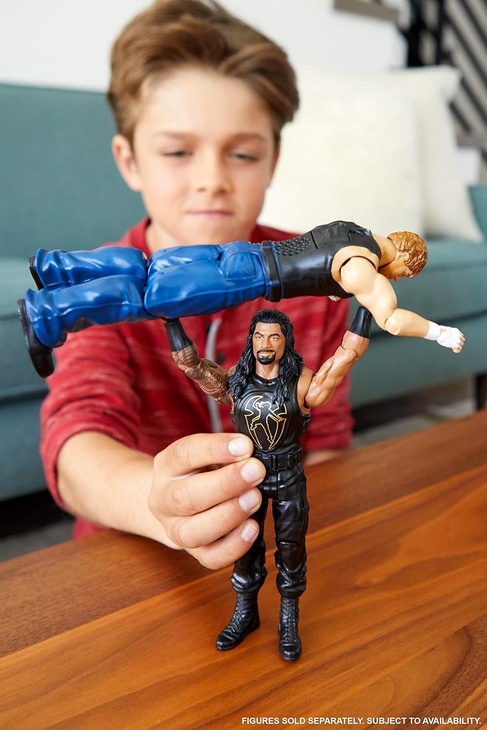 WWE Sound Slammers Roman Reigns Action Figure M40278
