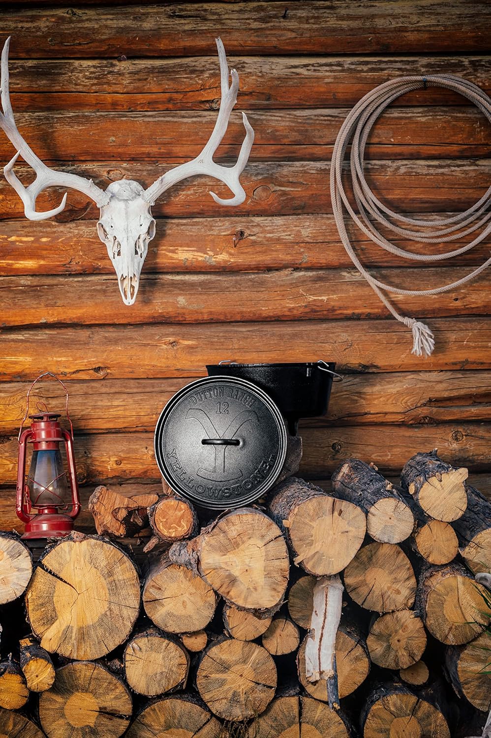 12" Deep Camp Dutch Oven, Black Z4434