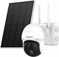 Wireless WiFi Pan Tilt Solar Security Camera Q4145