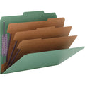 Green 8-Section Classification Folder I3668
