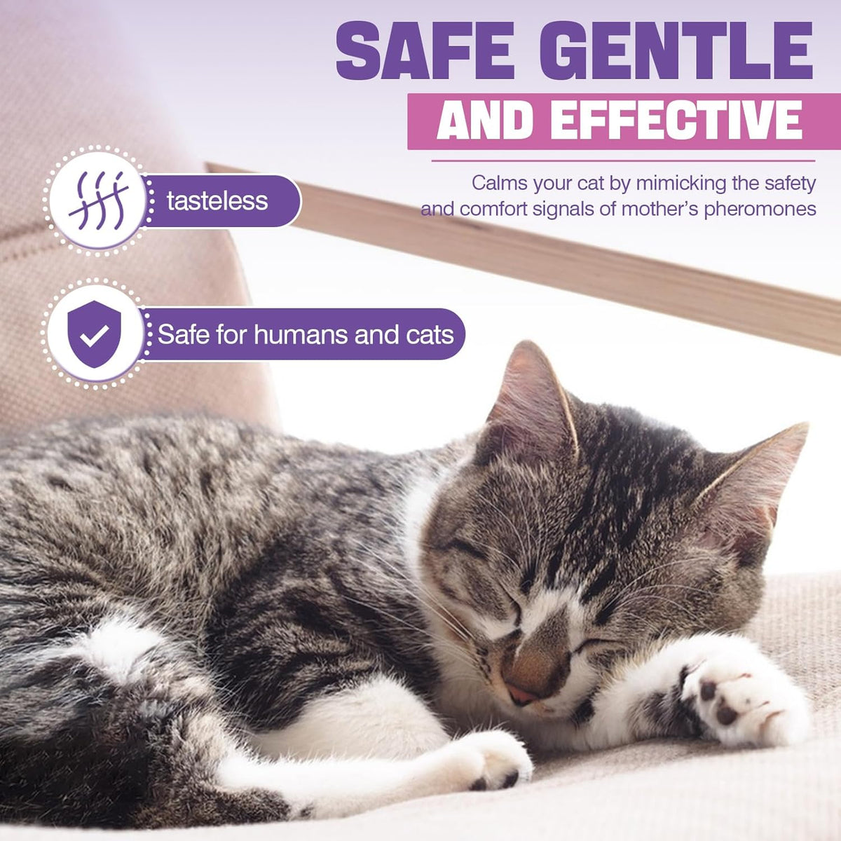 6 Pack Cat Pheromone Diffuser Refills 48ml R1021