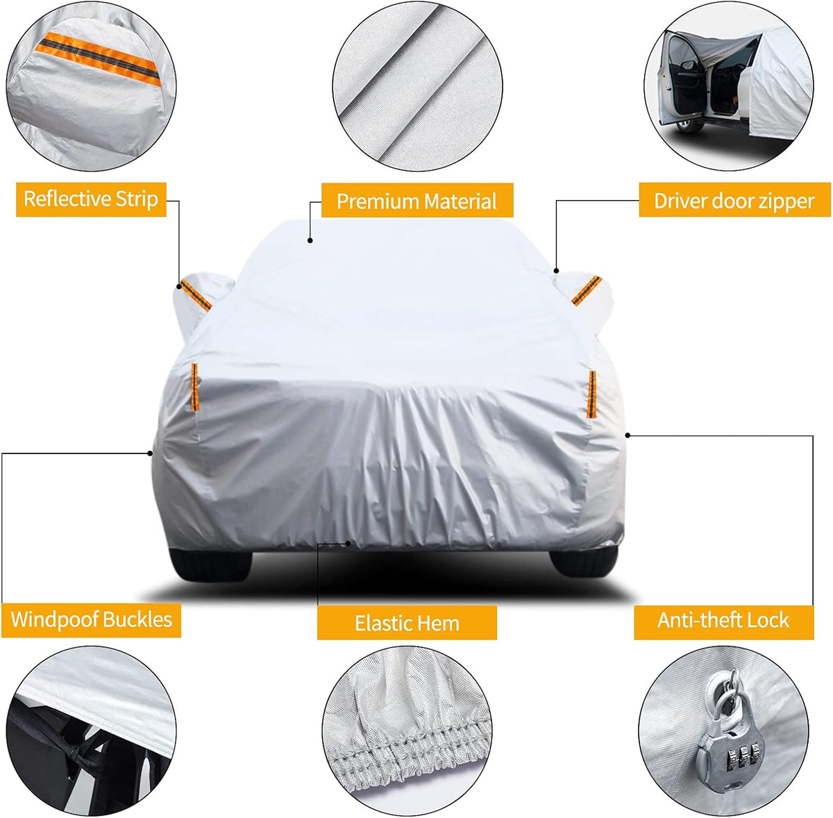 Waterproof Car Cover for Pickup Q76459