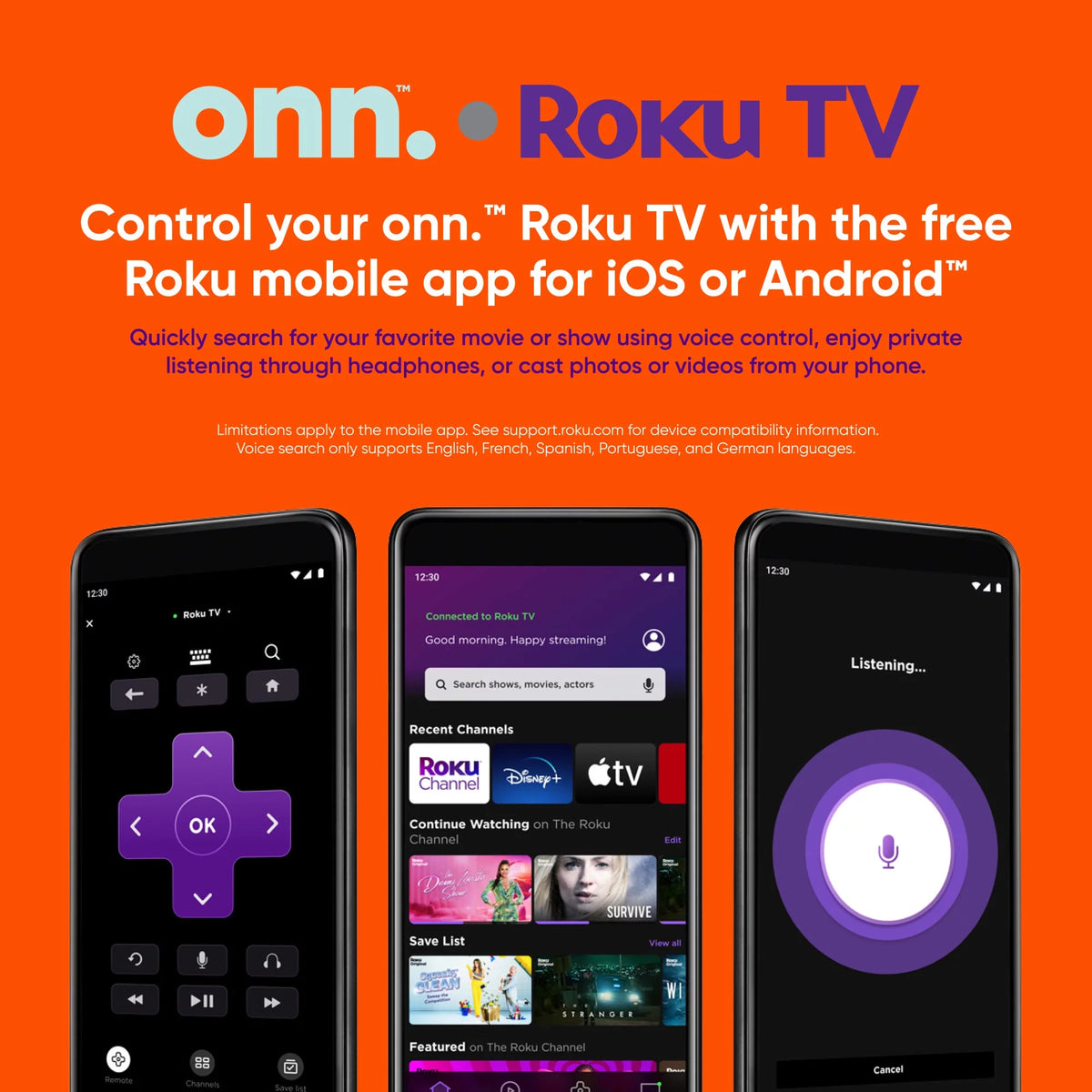 24 Class HD LED Roku Smart Television L534