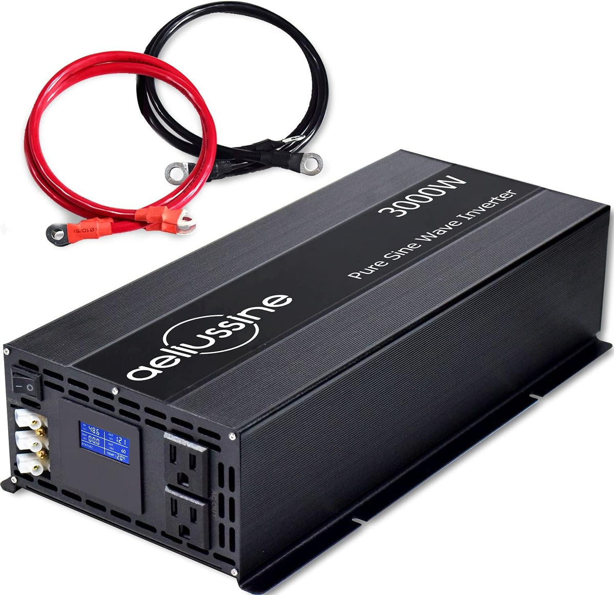2000 watt Pure Sine Wave Power Inverter 24v dc to ac 110v 120v G72035