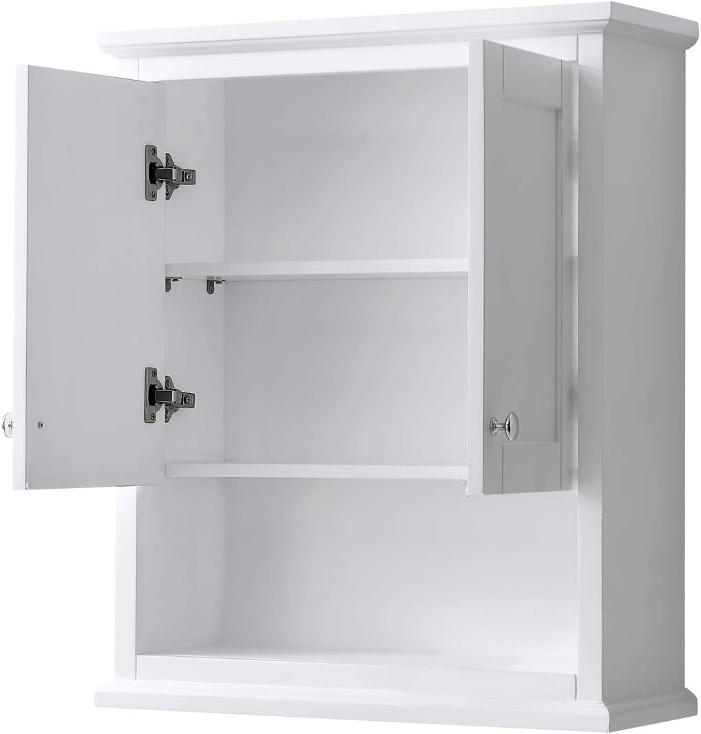 Wall-Mounted Bathroom Storage Cabinet in White G12539