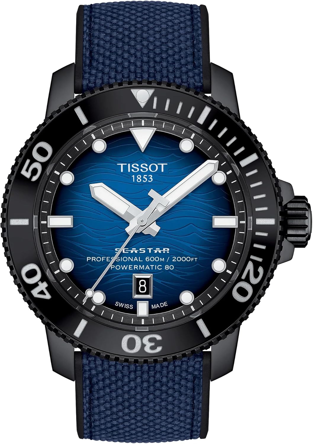 316L Stainless Steel with Black PVD Coating Automatic Watch J383