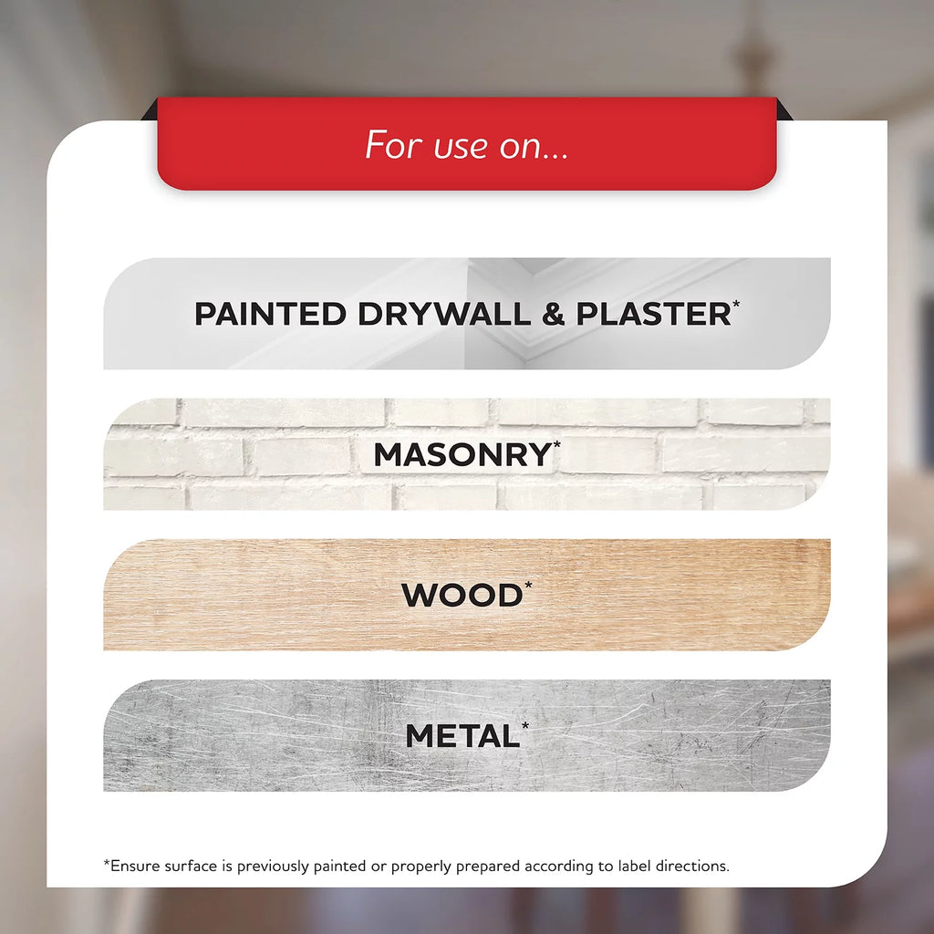 Interior Paint + Primer, Eggshell, 1 Quart B3389