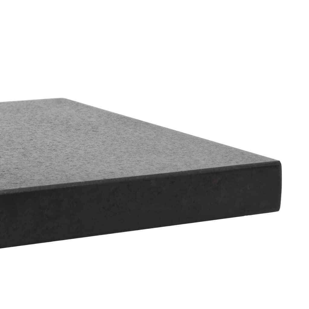 Granite Parasol Base 66.1 lb Square Black A7111