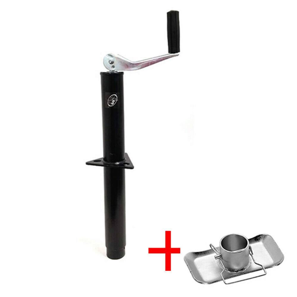 5000 lbs Top Wind A-Frame Trailer Jack with Foot Plate W5962