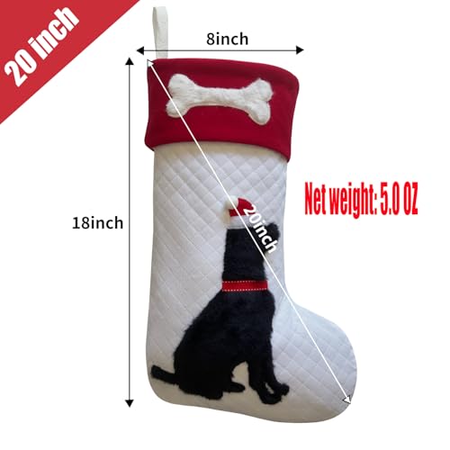 20 inch Dog Christmas Stockings Y891