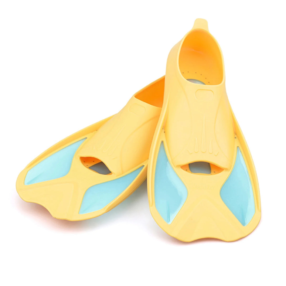 Short Swim Fins for Swimming Snorkeling Training E157988