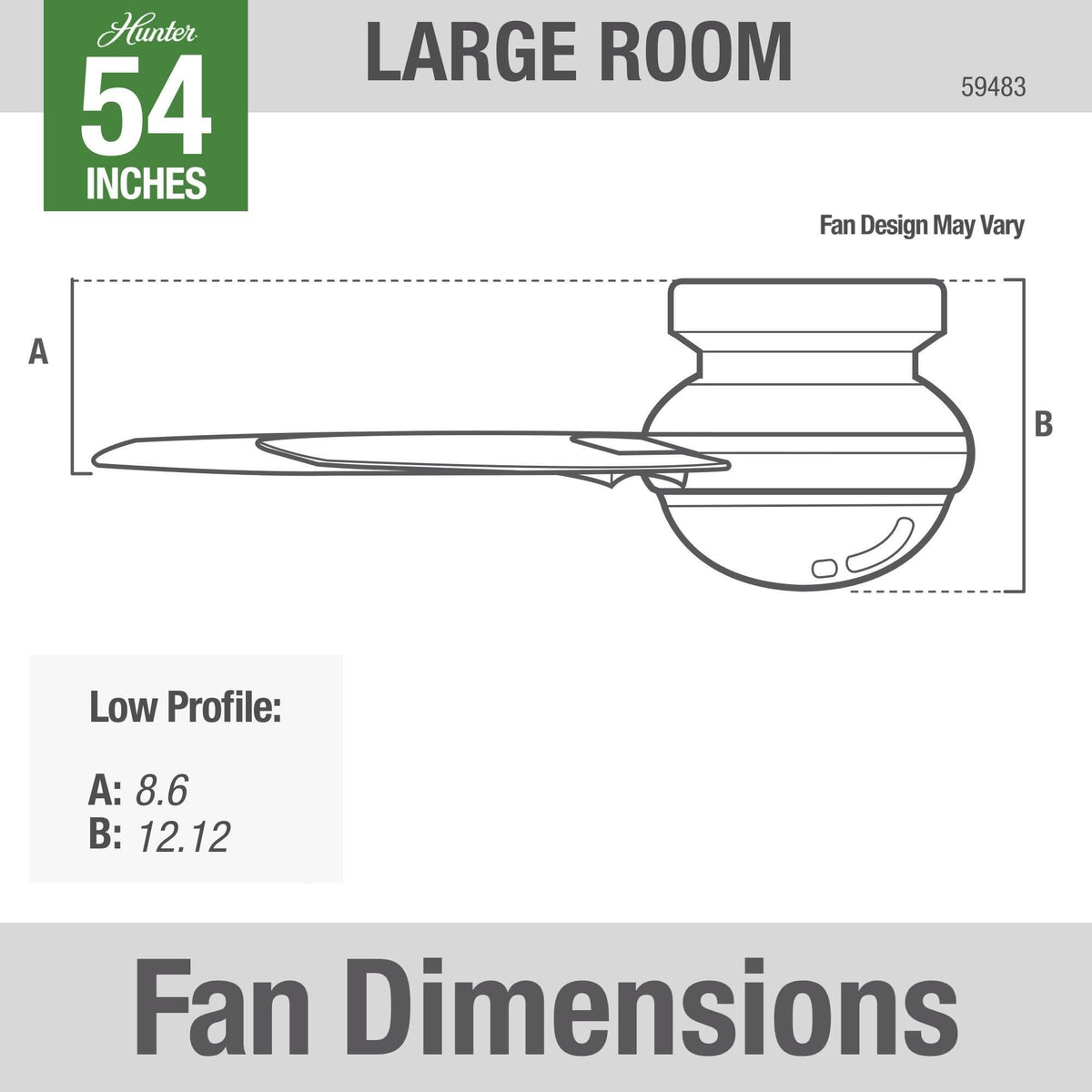 54 in. Matte Silver WiFi Ceiling Fan with LED Light and Remote P161
