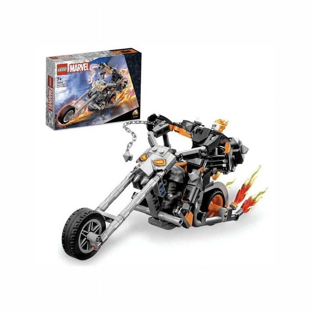 Lego Marvel Ghost Rider Robot and Motorbike 76245 C858