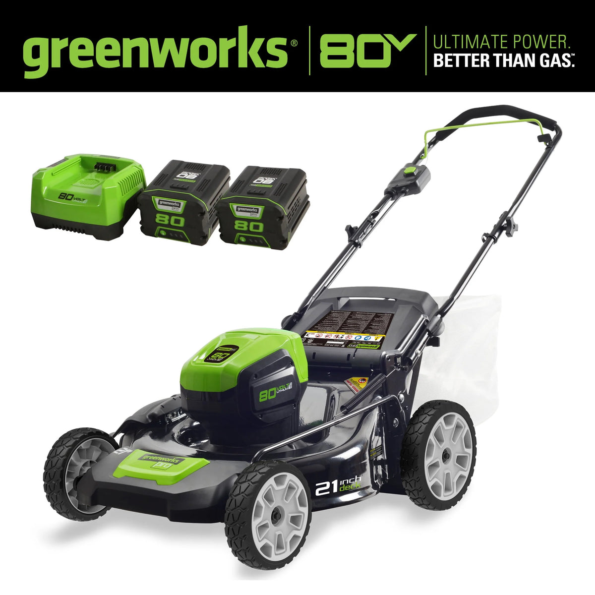 80 Volt Battery Powered Push Walk-Behind Mower K520766