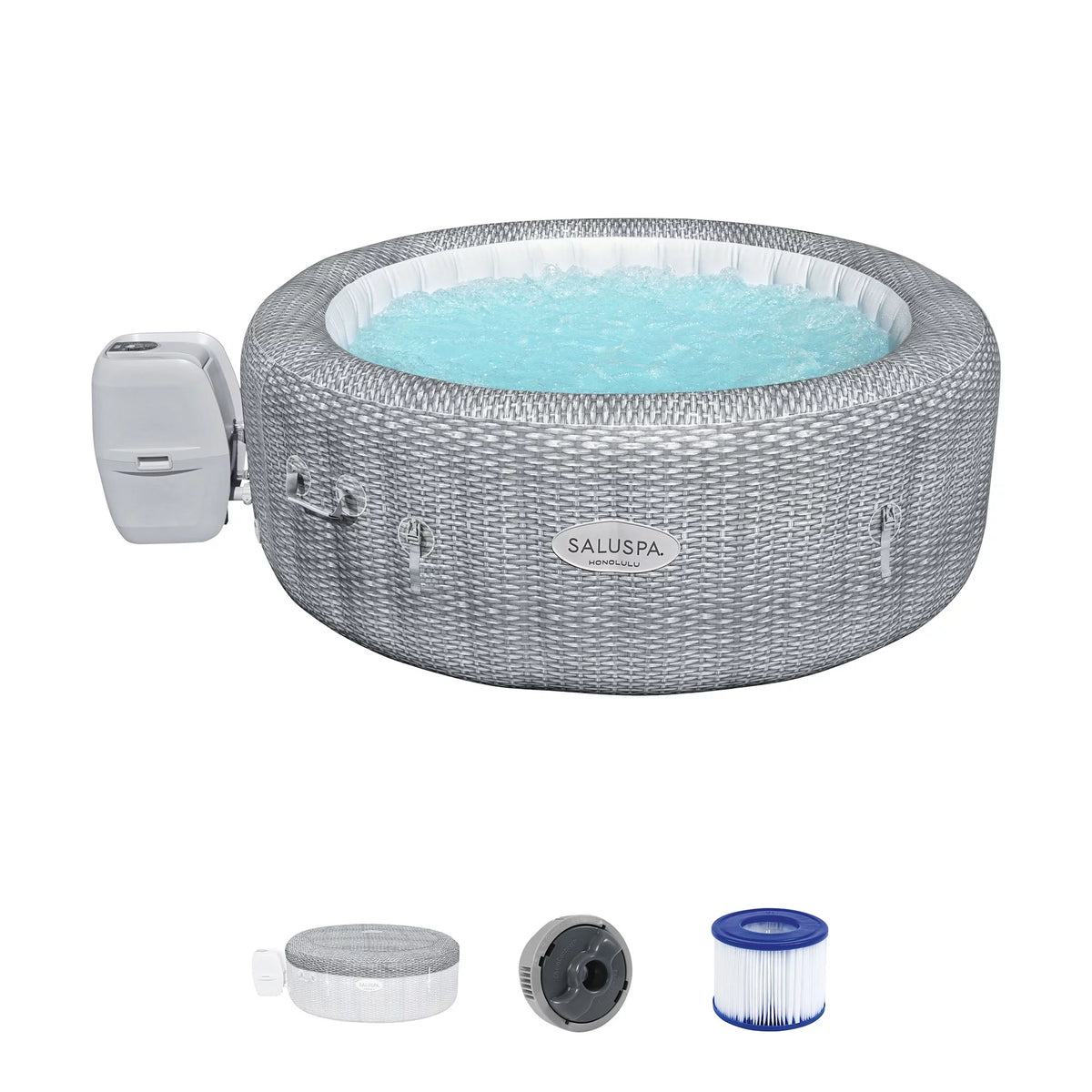 Inflatable Hot Tub with Cover V889313