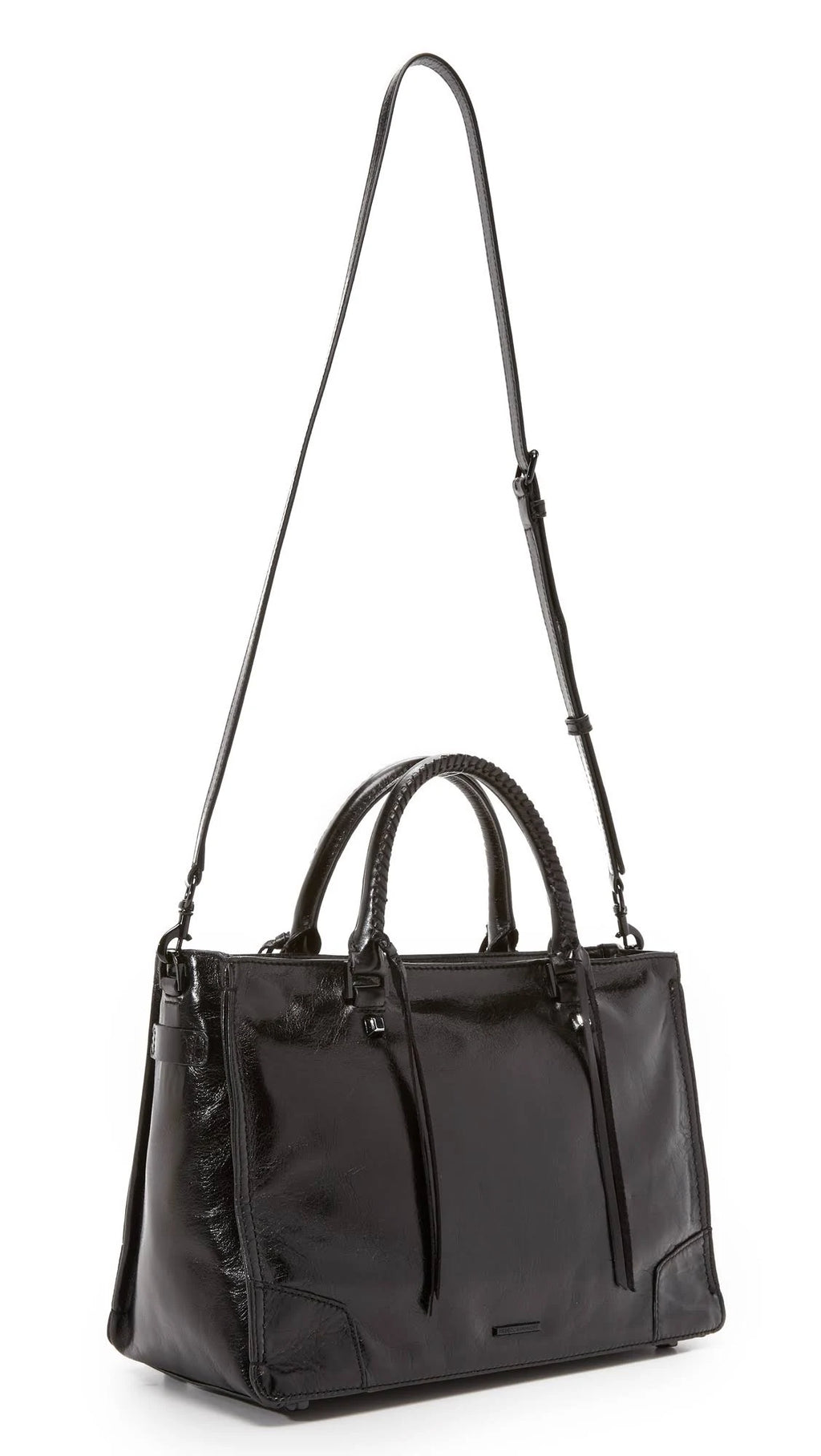 Black Satchel Tote G8589