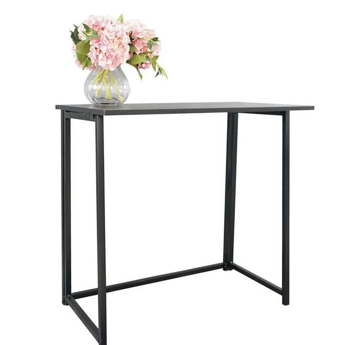 Black Collapsible Computer Desk T96775
