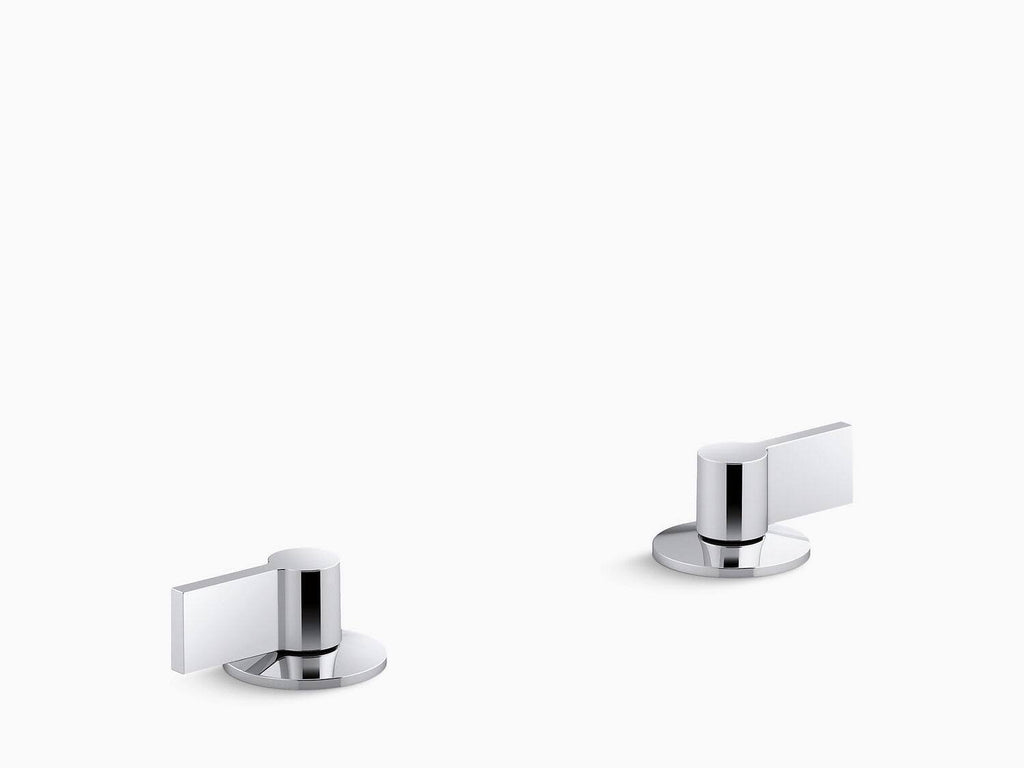 Matte Black Bathroom Sink Handles with Lever Design I649