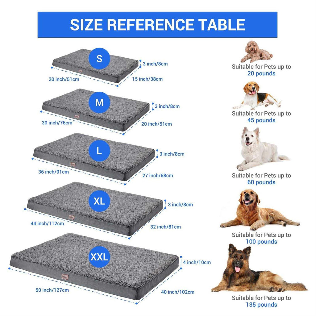 Orthopedic Dog Bed with Egg Foam and Non-Slip Bottom Z119604
