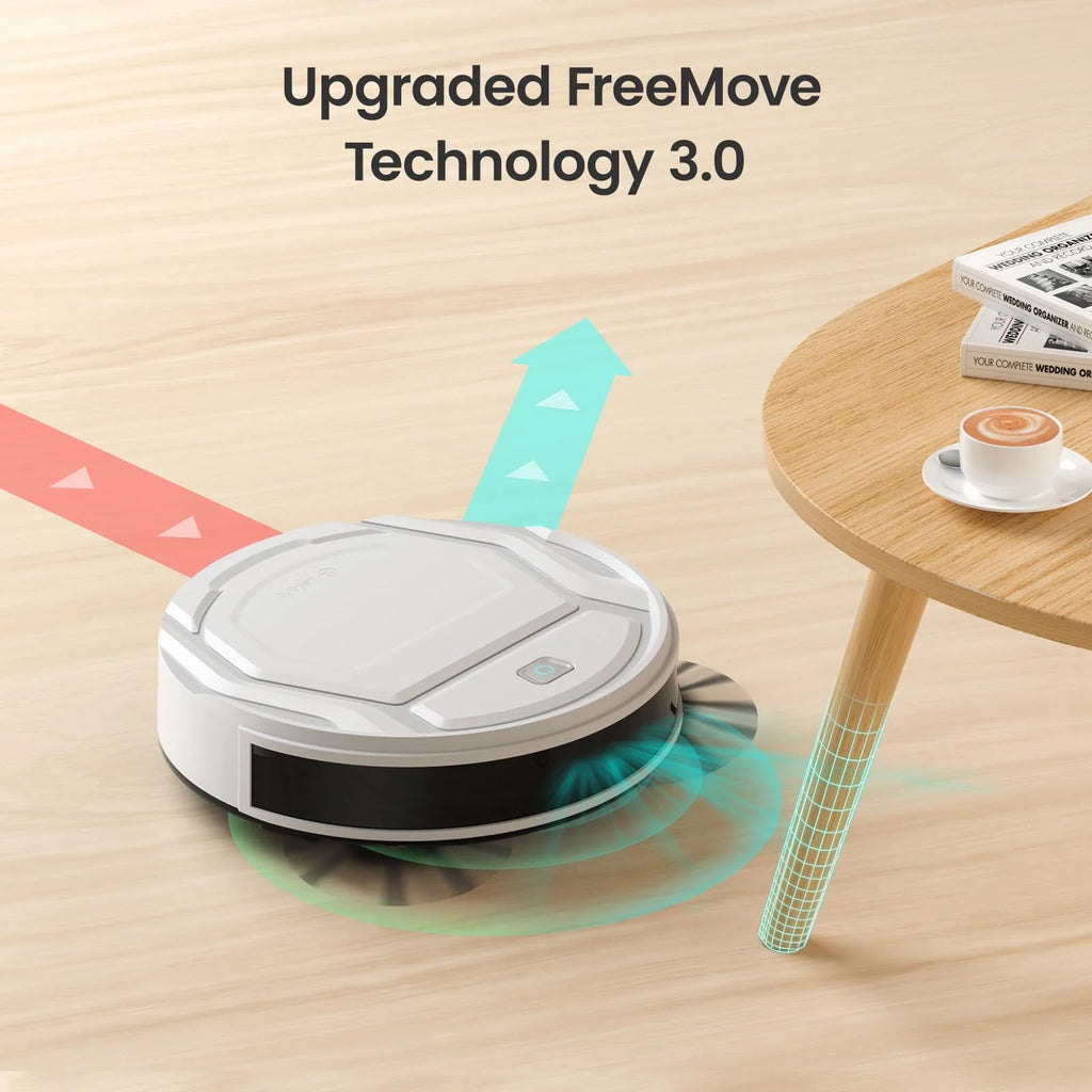 Robot Vacuum and Mop White Y341