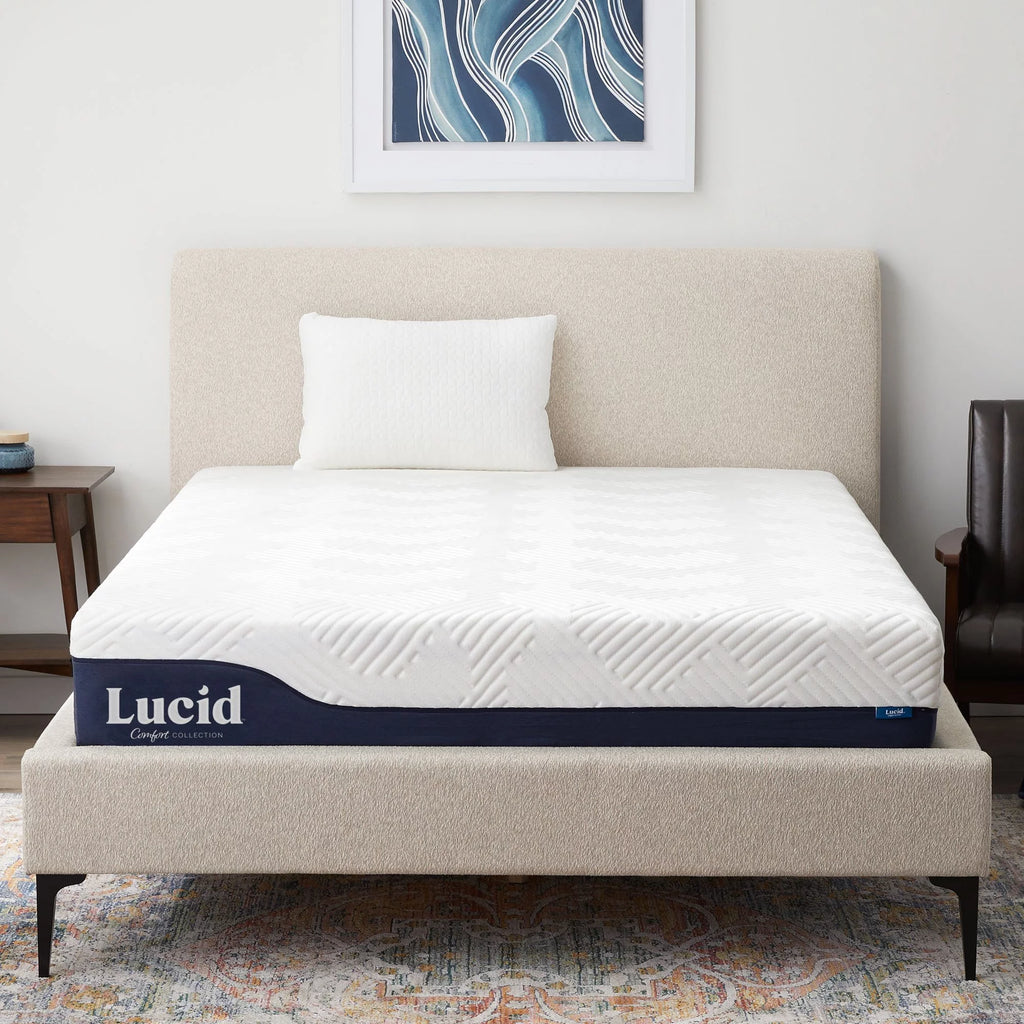 10 Gel Aloe Hybrid Memory Foam Mattress Queen R853