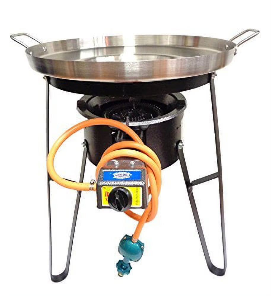 22" Stainless Steel Set with Propane Burner & Heavy Duty Stand R601374