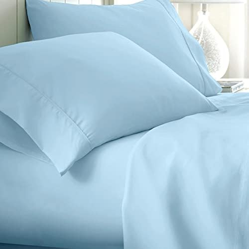 White 1000 Thread Count Cotton Sheets Set 4Pc W237854