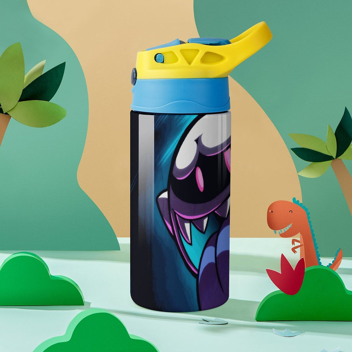 Insulated Stainless Steel Water Bottle with Straw E96192