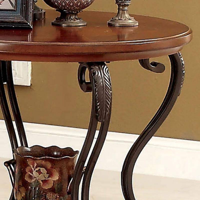 Brown Cherry End Table S376
