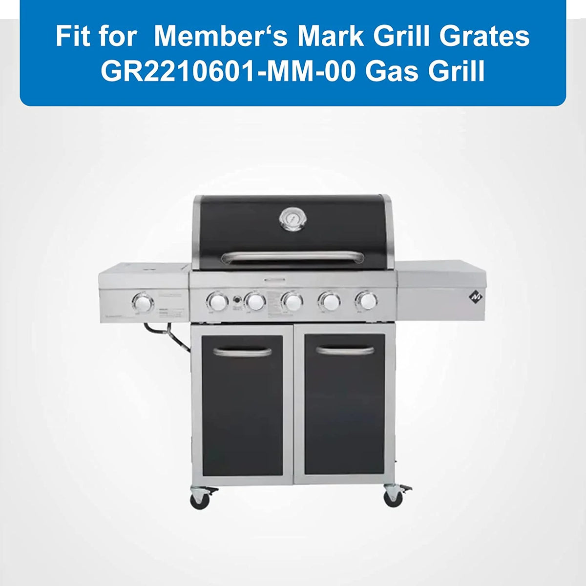 3 Pack Cast Iron Gas Grill Cooking Grate D28865