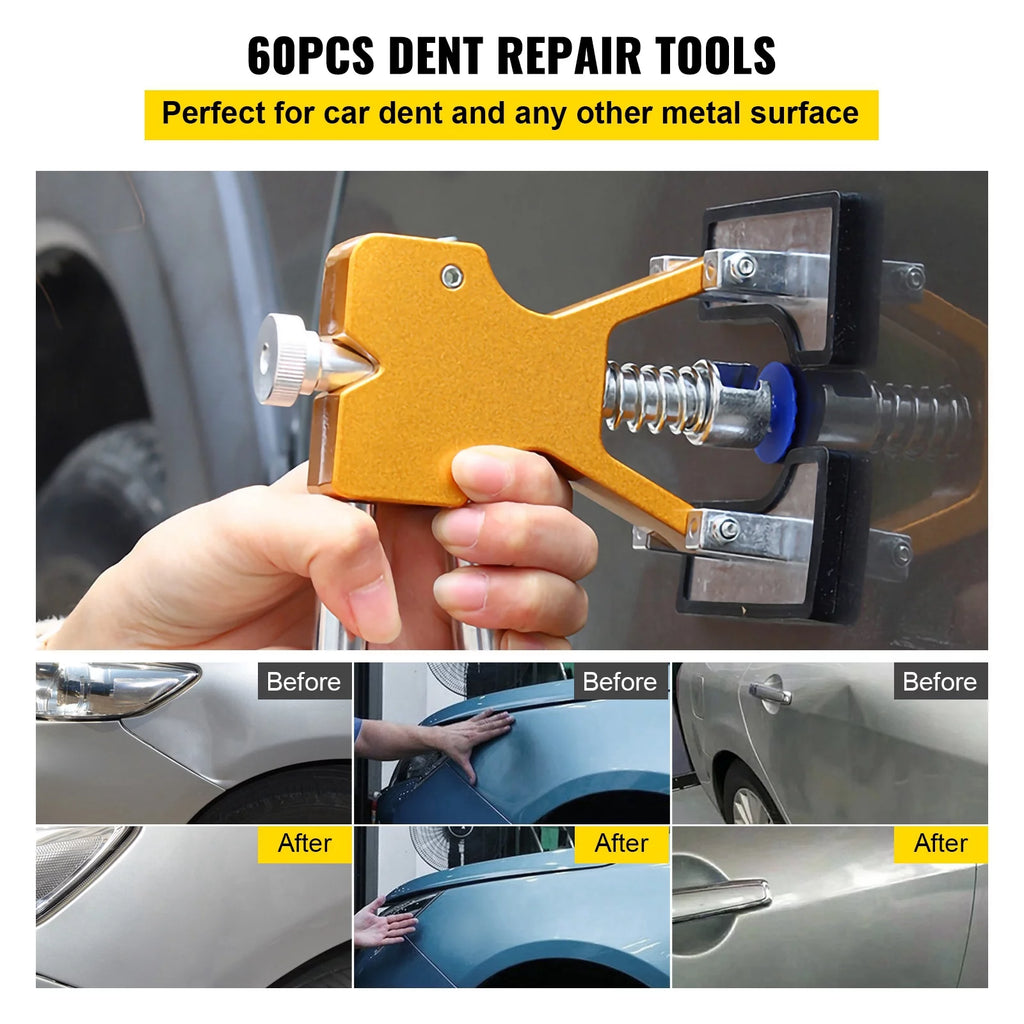 60 Pcs Paintless Dent Repair Tools Z6337