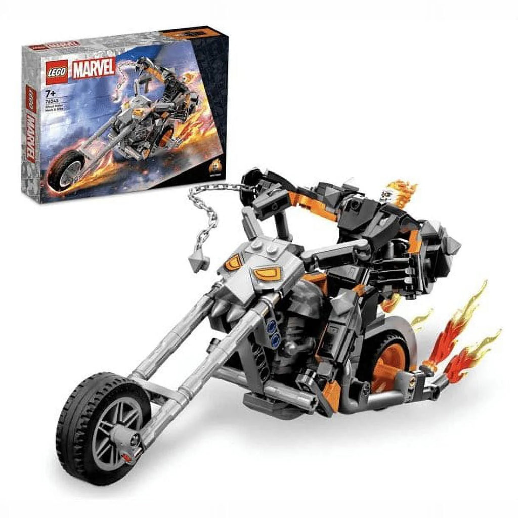 Lego Marvel Ghost Rider Robot and Motorbike 76245 C858