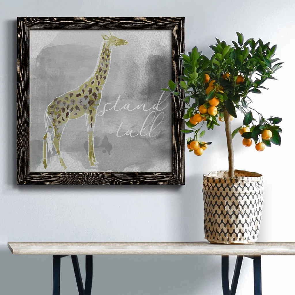 Grey Framed Canvas X44641