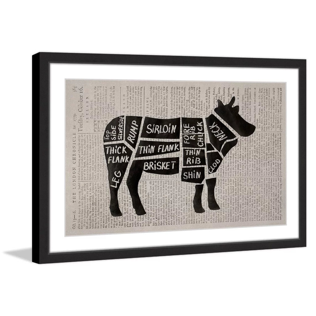 Framed Painting Print S505
